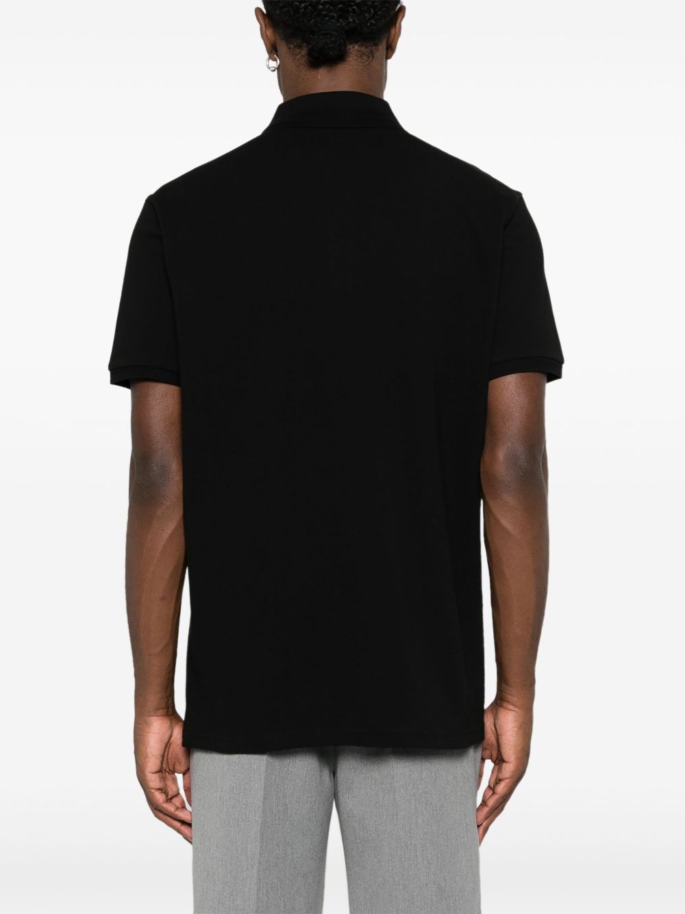 Logo Patch Cotton Piquet Polo Shirt L20918A00011 84556999 MONCLER 