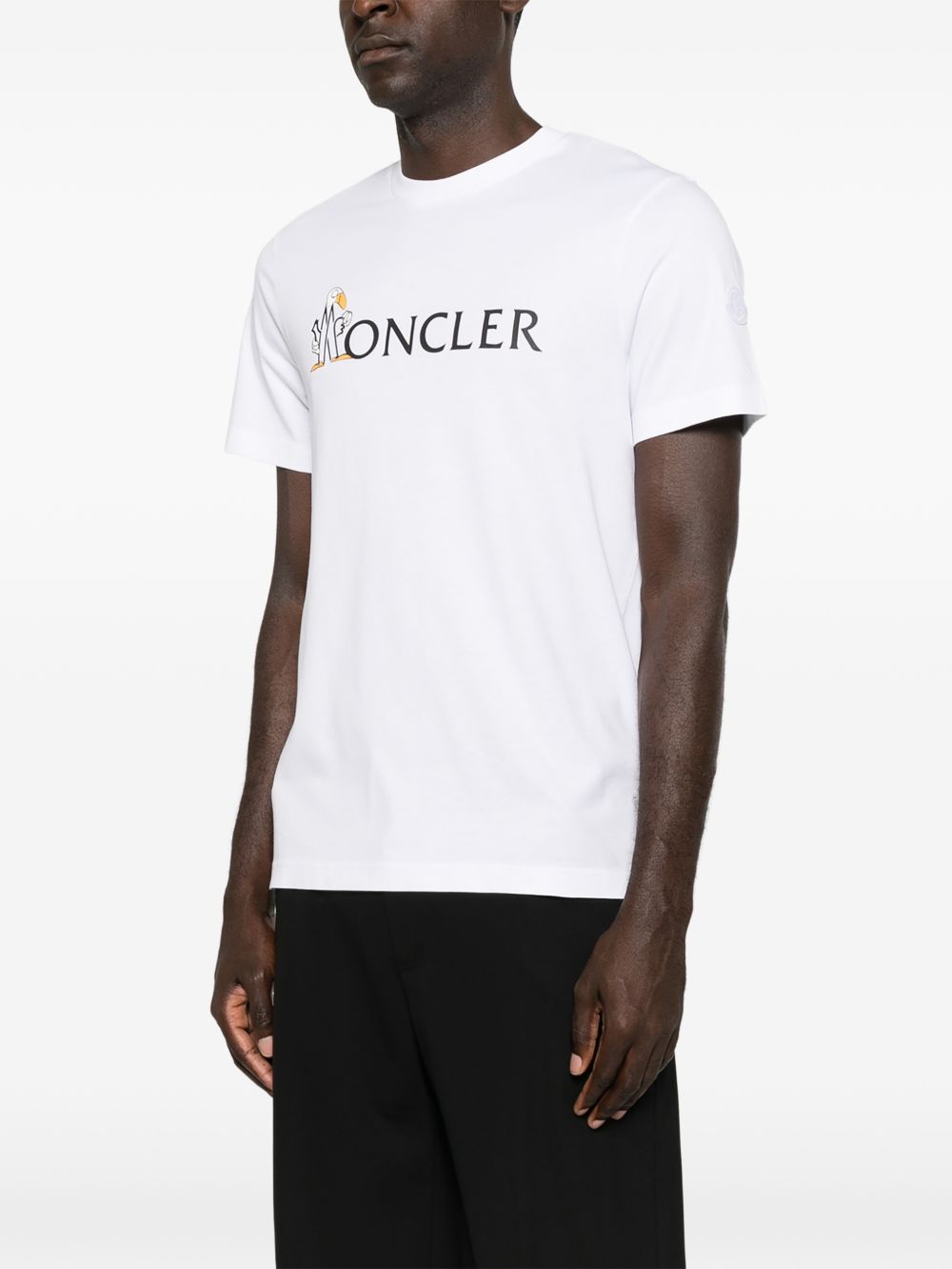 Mon Duck cotton T-shirt L20918C00033 89B8U00A MONCLER 