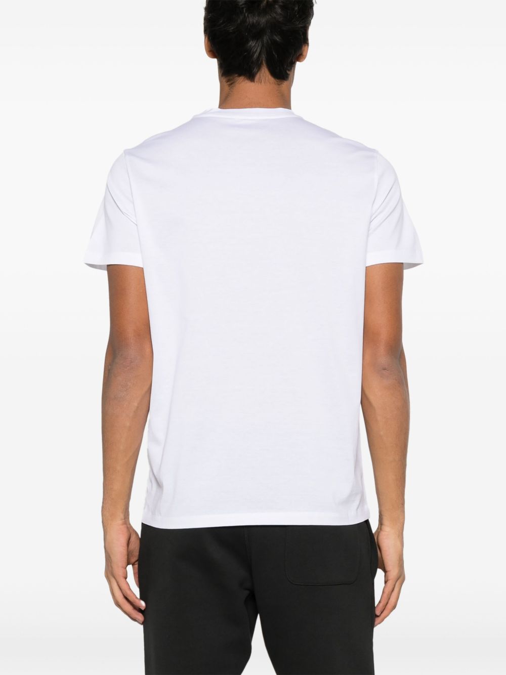 Double Logo Patch Cotton T-Shirt L20918C00041 8390Y001 MONCLER 