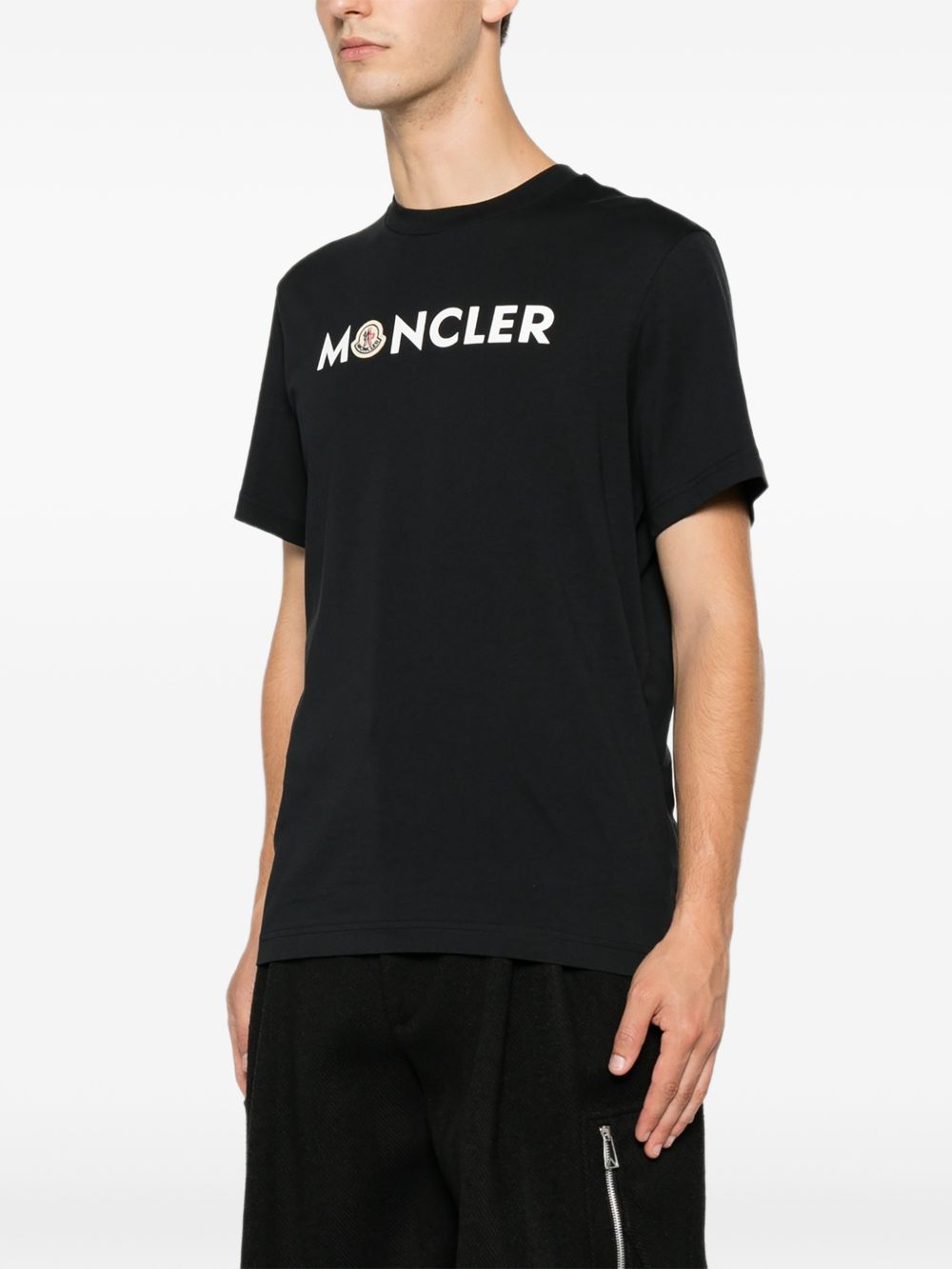 Logo Cotton T-Shirt L20918C00051 89B8Q778 MONCLER 