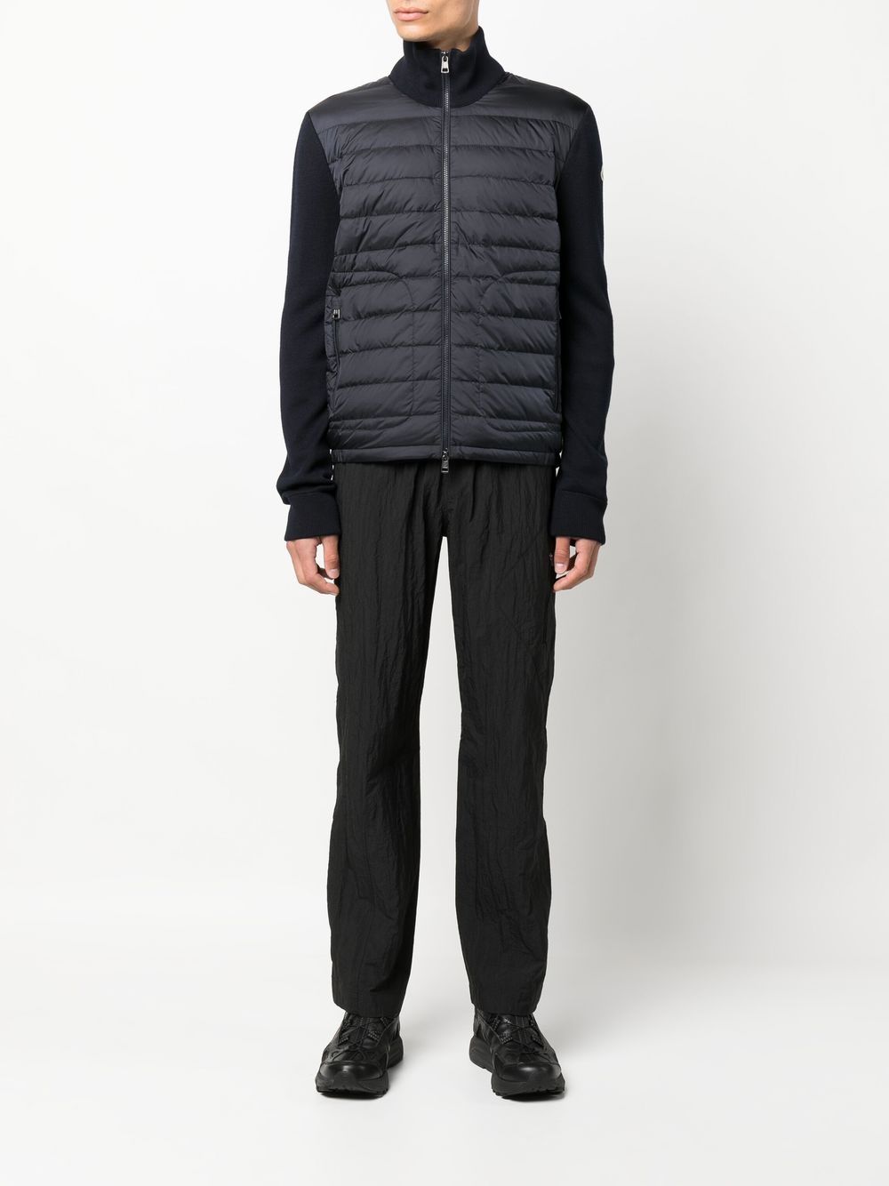 Padded zip-up cardigan L20919B50700 A9341777 MONCLER 