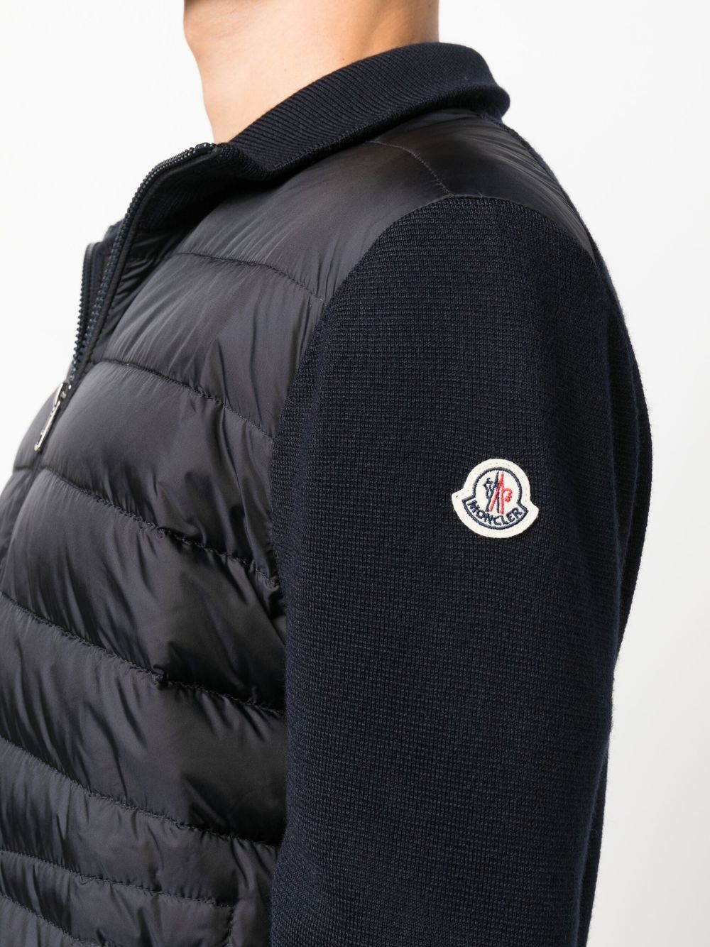 Padded zip-up cardigan L20919B50700 A9341777 MONCLER 