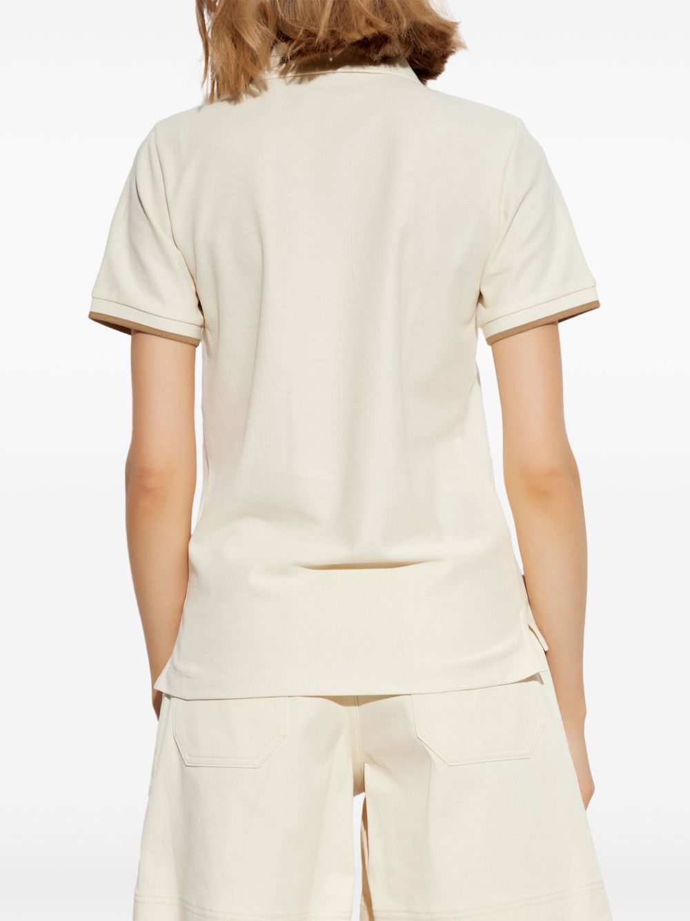 Logo Cotton Piquet Polo Shirt L20938A00007 84720034 MONCLER 