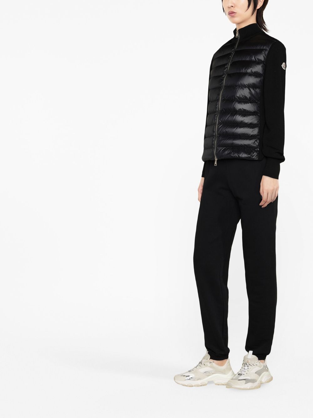 Padded Wool Zip-Up Cardigan L20939B00036 M1131999 MONCLER 