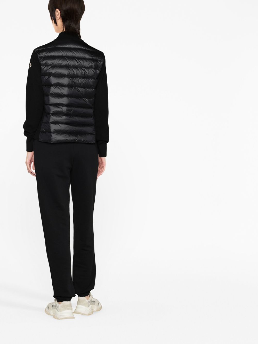 Padded Wool Zip-Up Cardigan L20939B00036 M1131999 MONCLER 