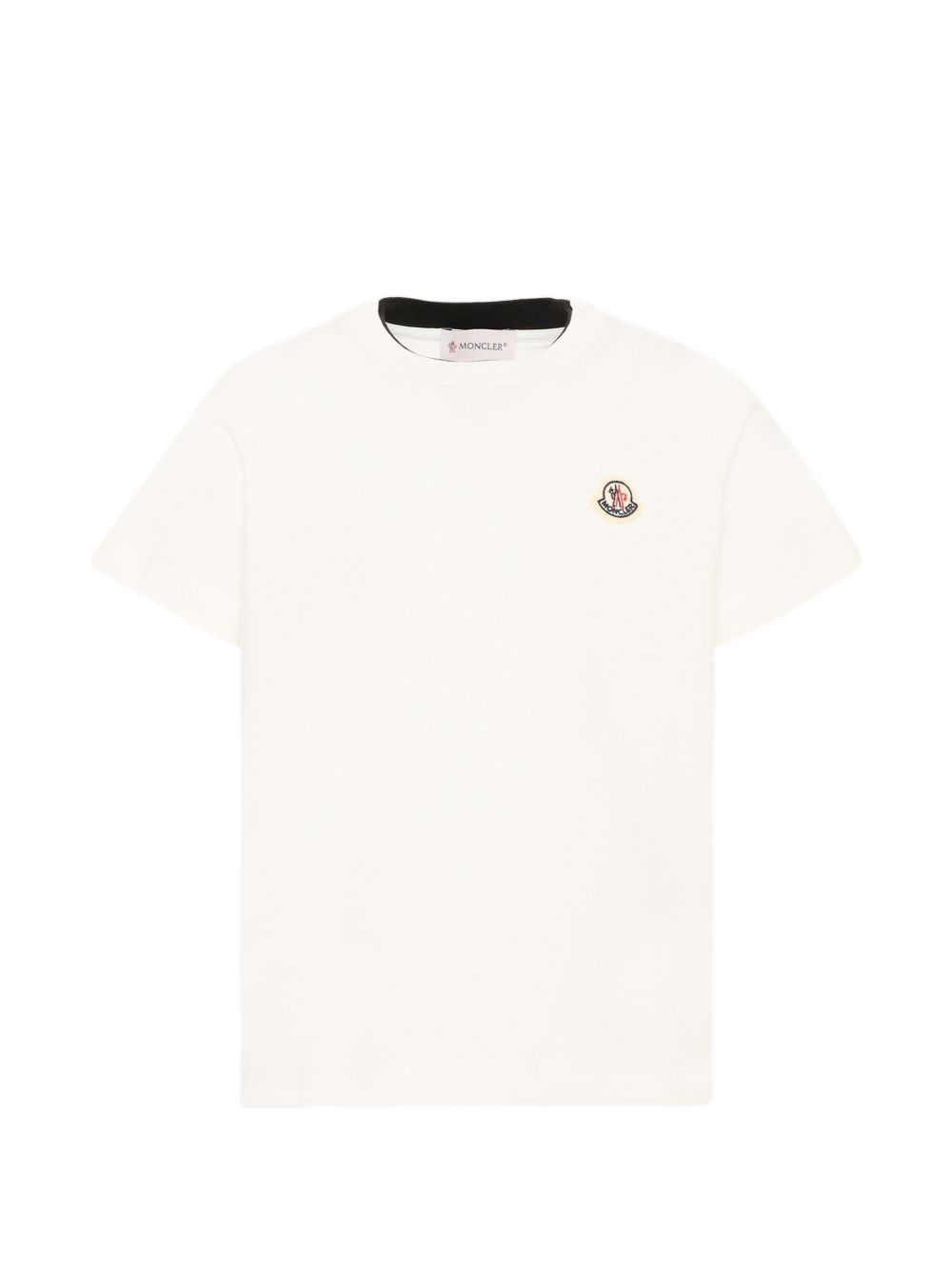 Cotton T-shirt with logo L29548C00008 89AFV034 MONCLER KIDS 