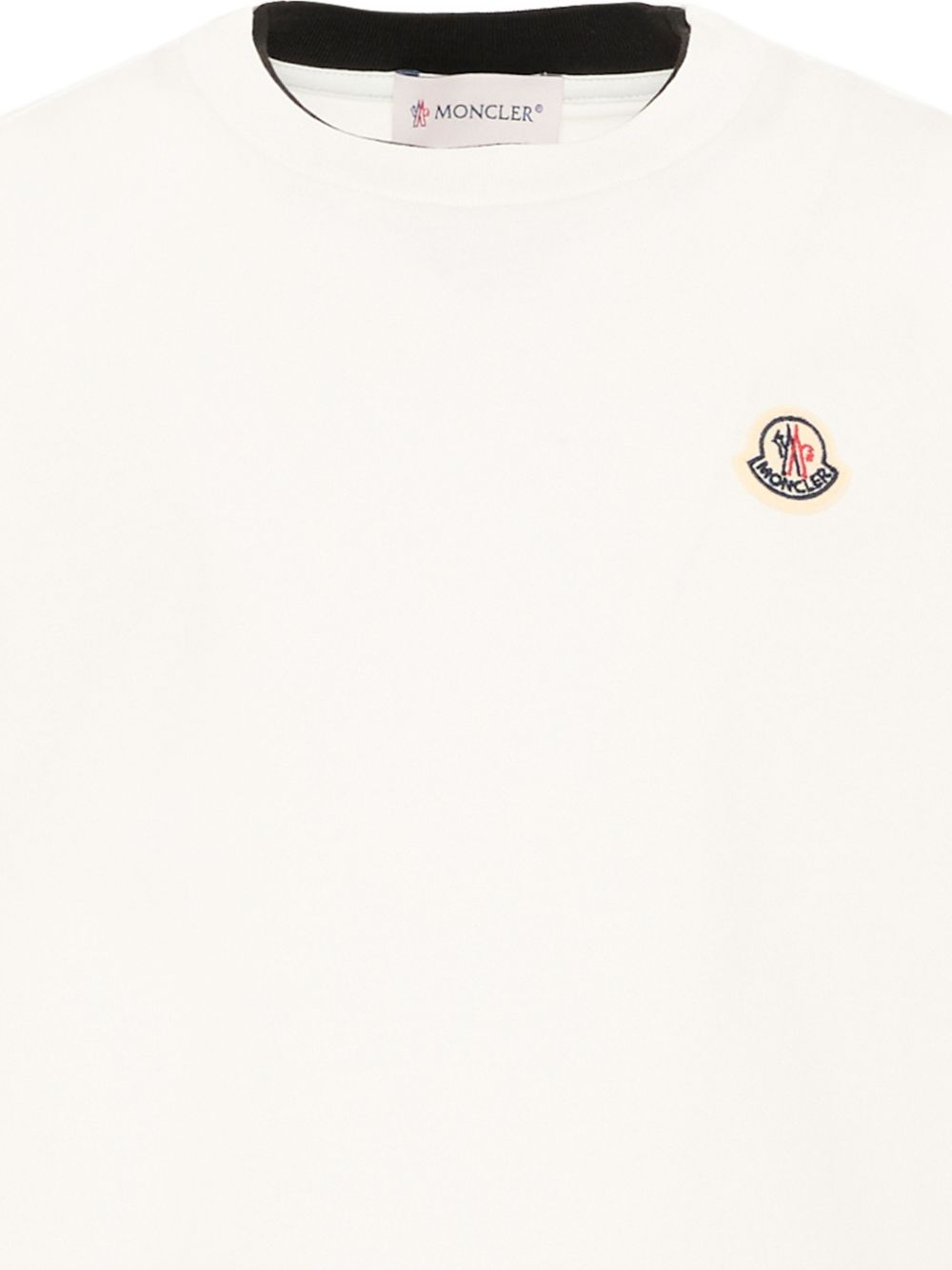 Cotton T-shirt with logo L29548C00008 89AFV034 MONCLER KIDS 