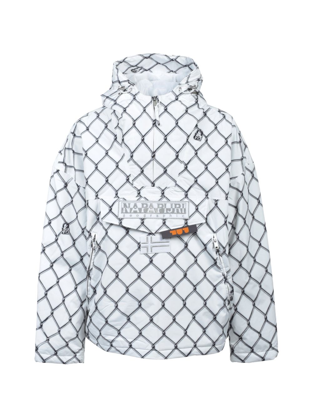 Printed hooded coat NP0A8ARO FC31 NAPAPIJRI 