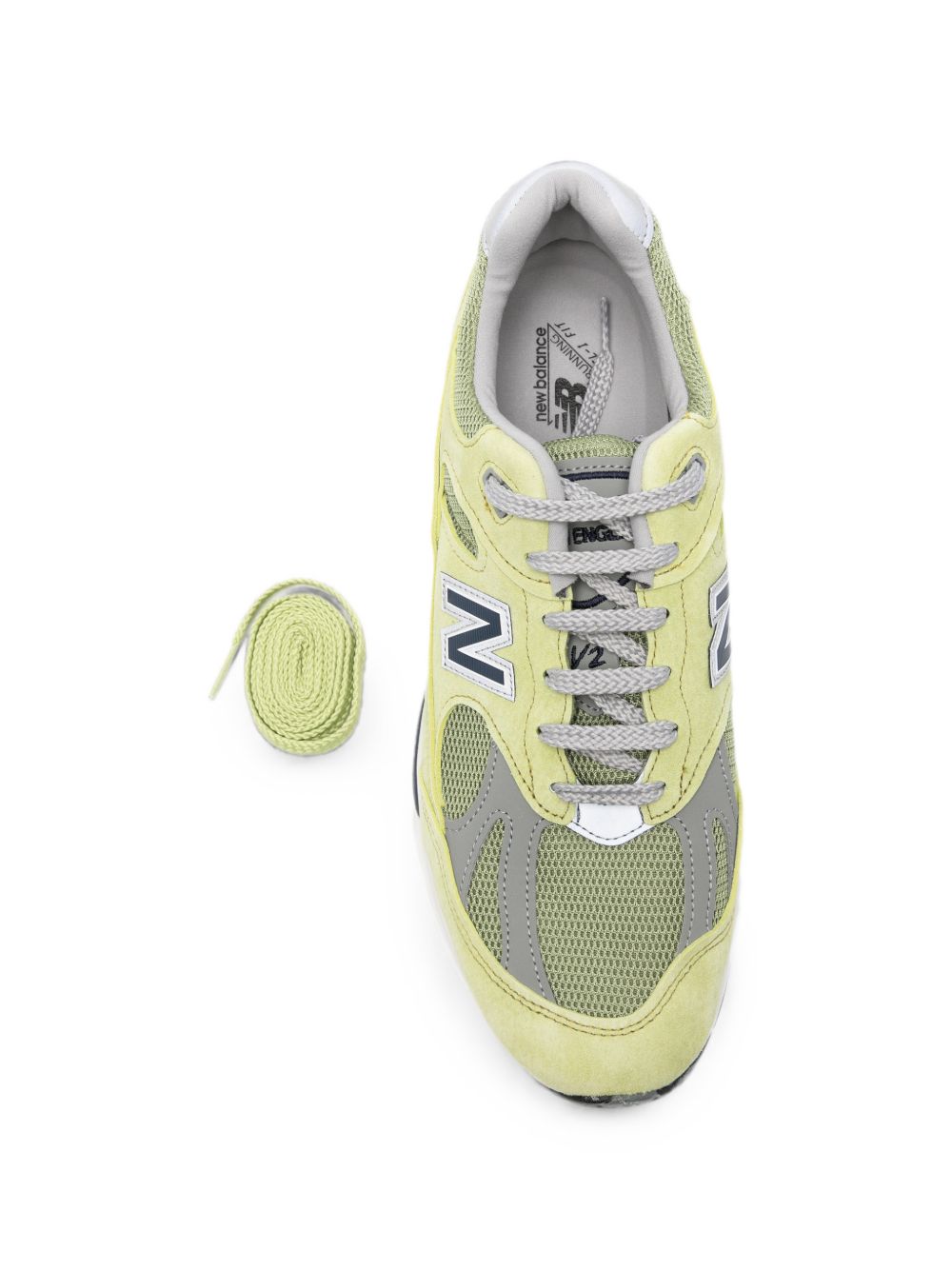 Made in UK 991v2 Shoes U991WG2 GREEN BANANA-MOSS NEW BALANCE 