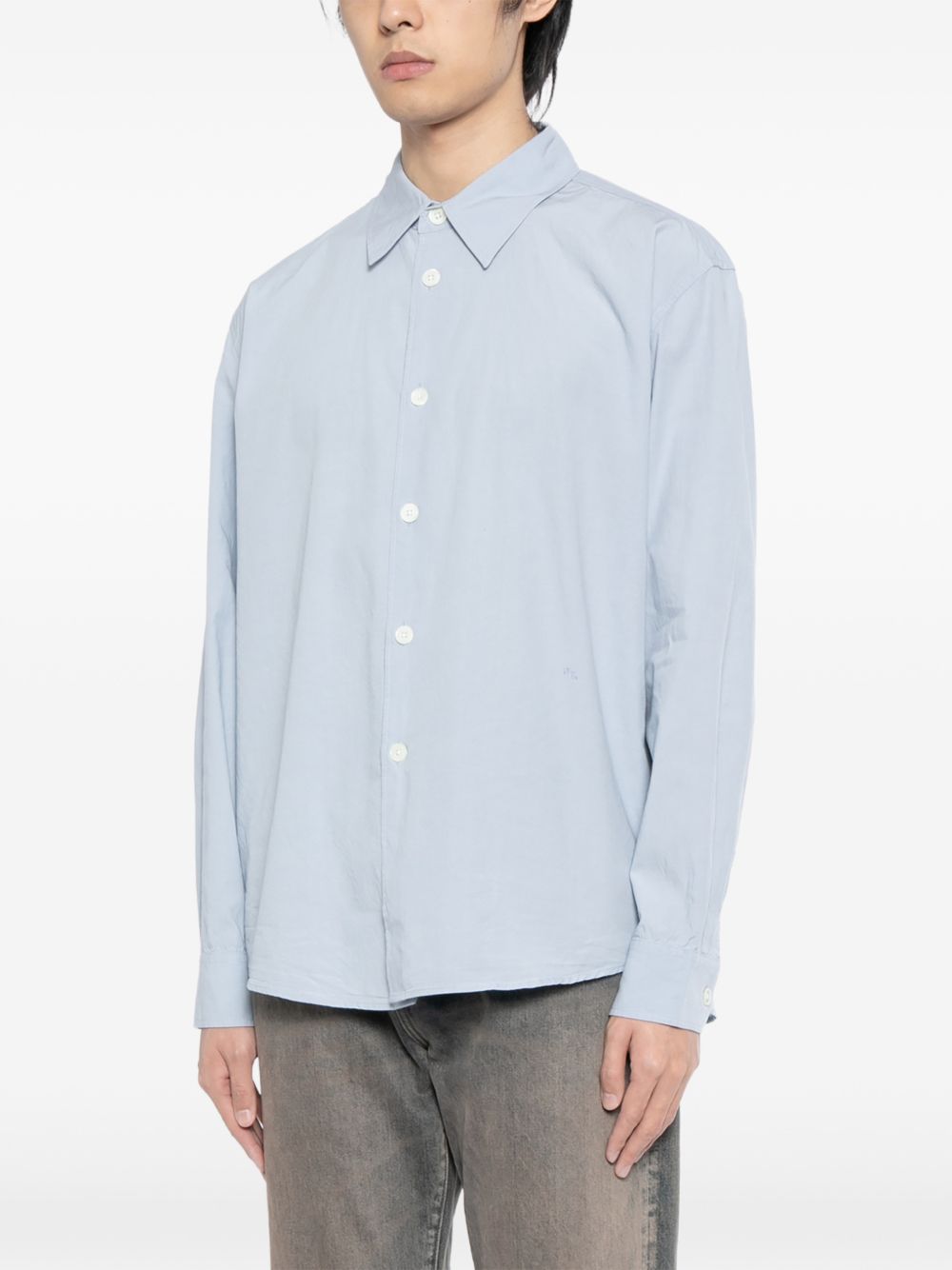 BEYOND SHIRT M2262BP POWDERBLUELIQUIDPOPLIN OUR LEGACY 