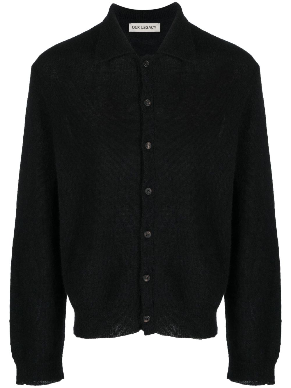 EVENING POLO M4213ECFSE BLACKFUZZYALPACA OUR LEGACY 