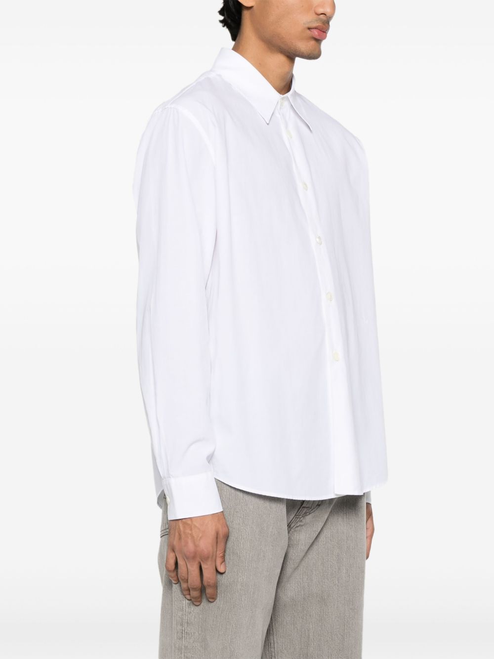 BEYOND SHIRT M4242BWP WHITELIQUIDPOPLIN OUR LEGACY 