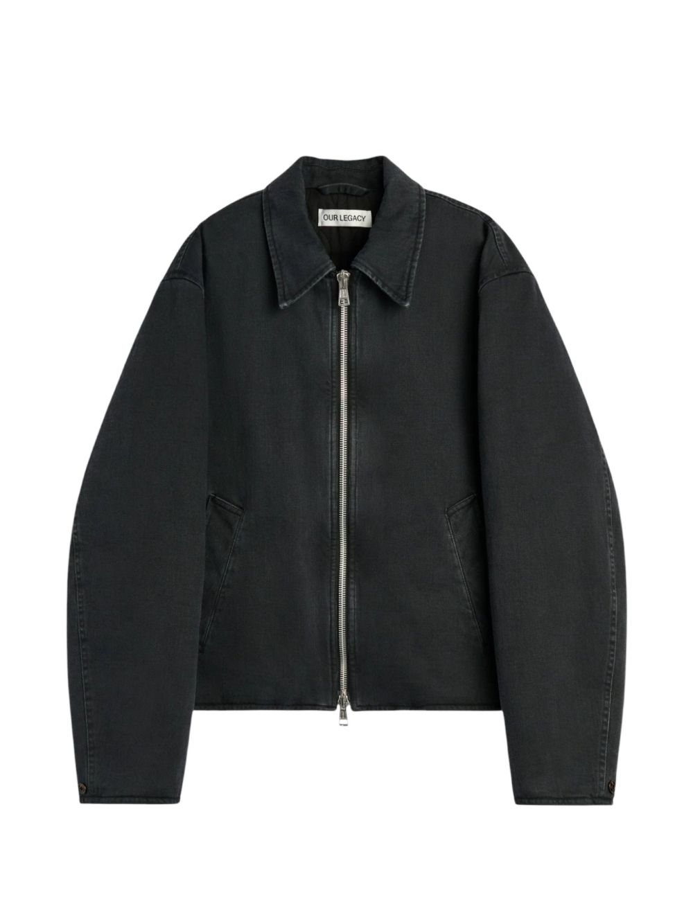 SLIGHT jacket M4261SEO ENZYME OBSIDIAN FIELD SATEEN OUR LEGACY 