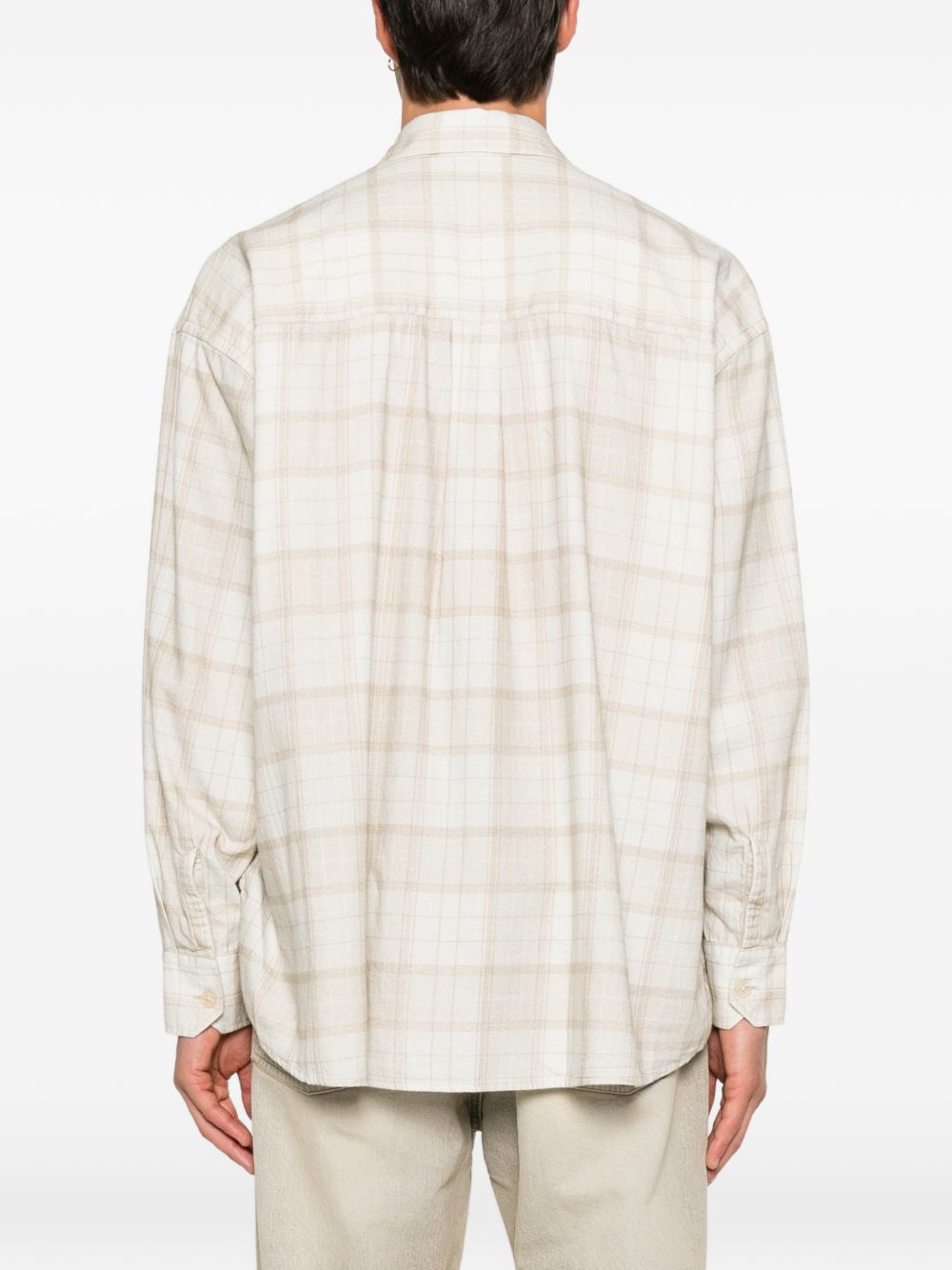 BORROWED SHIRT M4262BSC STELLA CHECK PRINT OUR LEGACY 