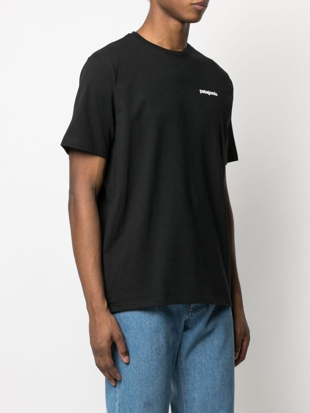 Big logo m t-shirt 38504 BLK PATAGONIA 