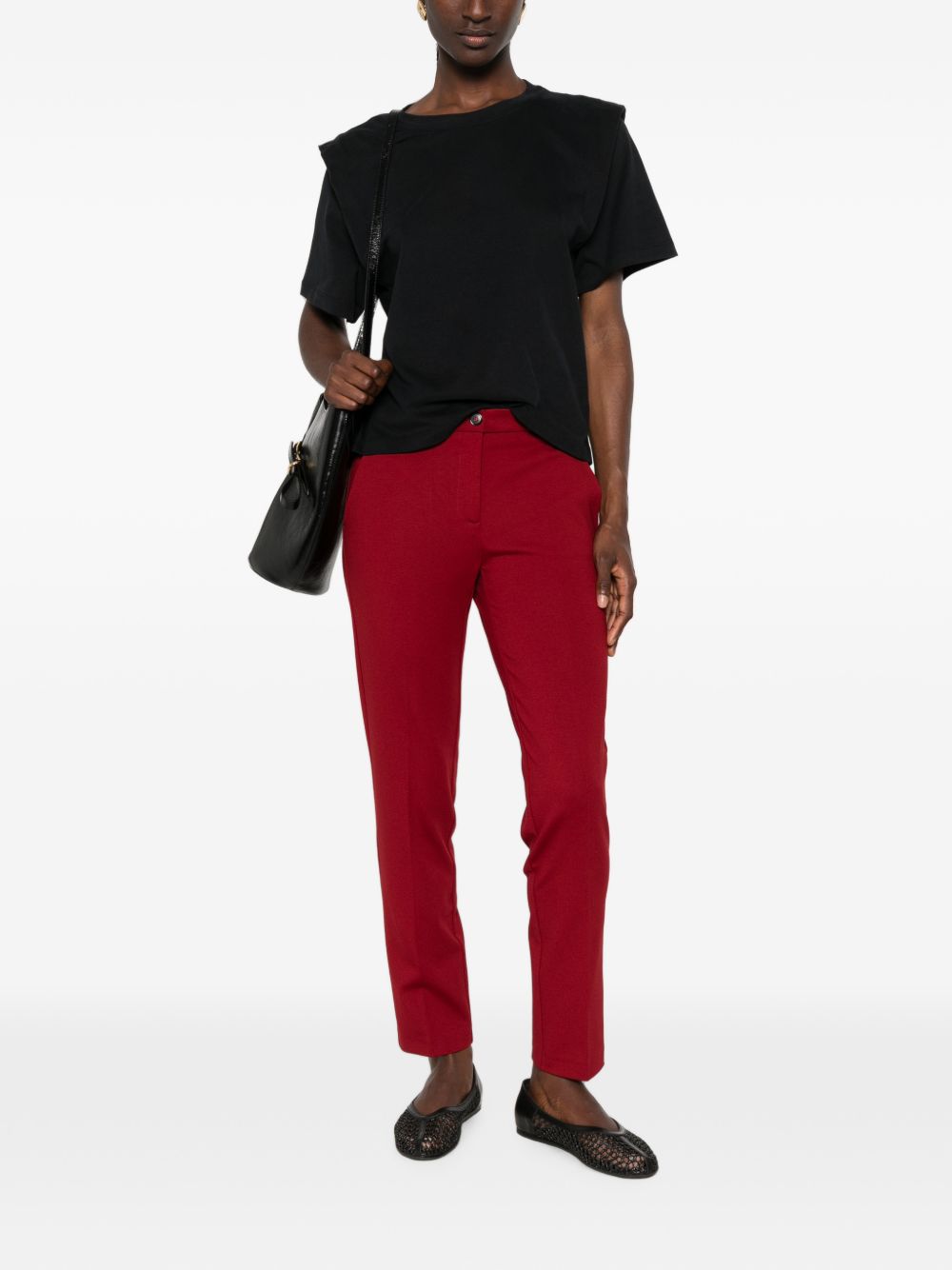 slim tailored trousers 100155 A3NVR59 PINKO 