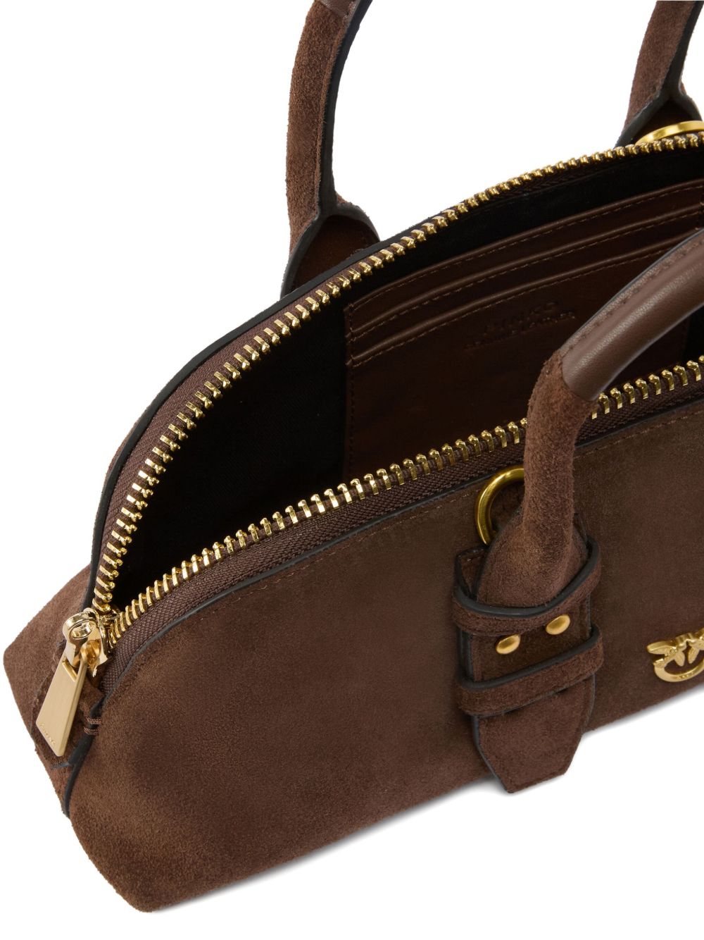 Small Escape Bag in suede leather 105334 A2JHL74V PINKO 