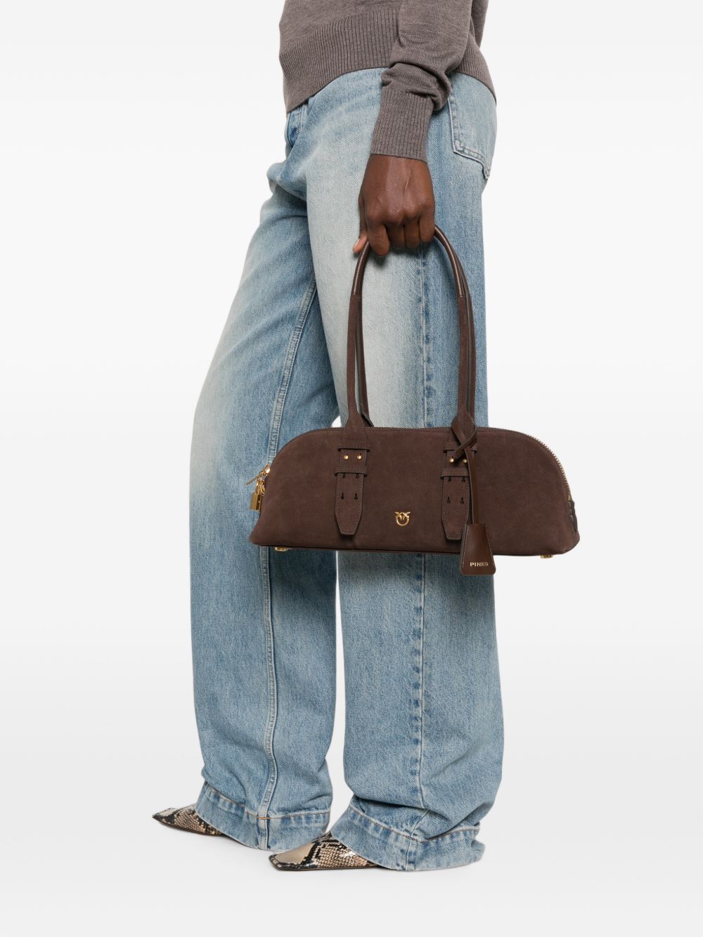 ESCAPE large shoulder bag 106169 A2JHL74V PINKO 
