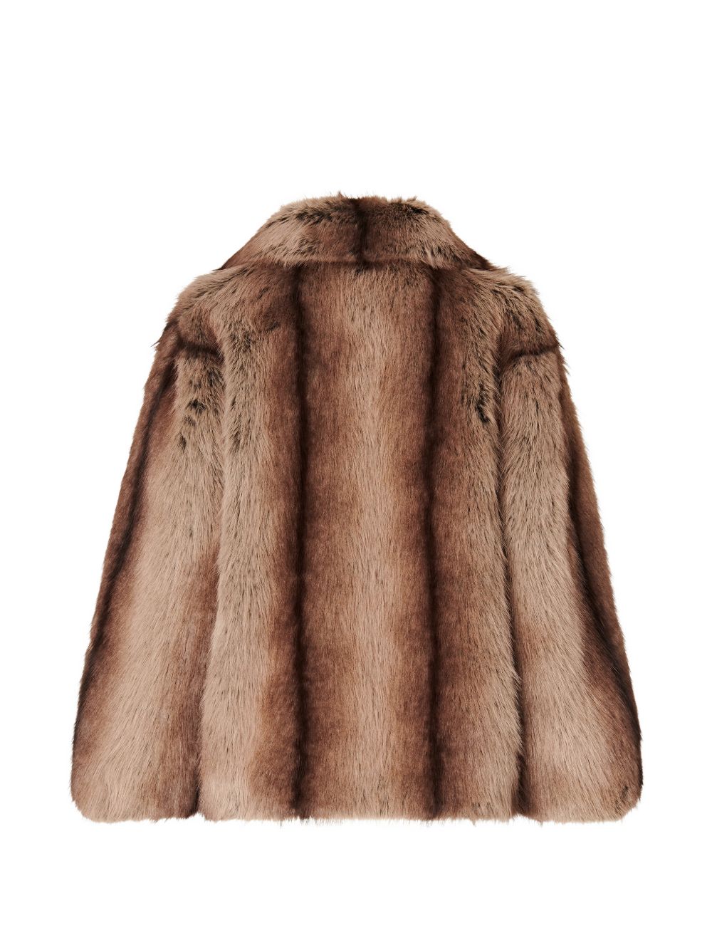 Fur-effect caban 107046 A3C6D31 PINKO 