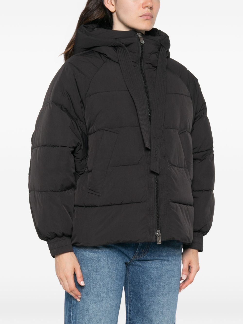 hooded puffer jacket 107052 A3EAZ99 PINKO 