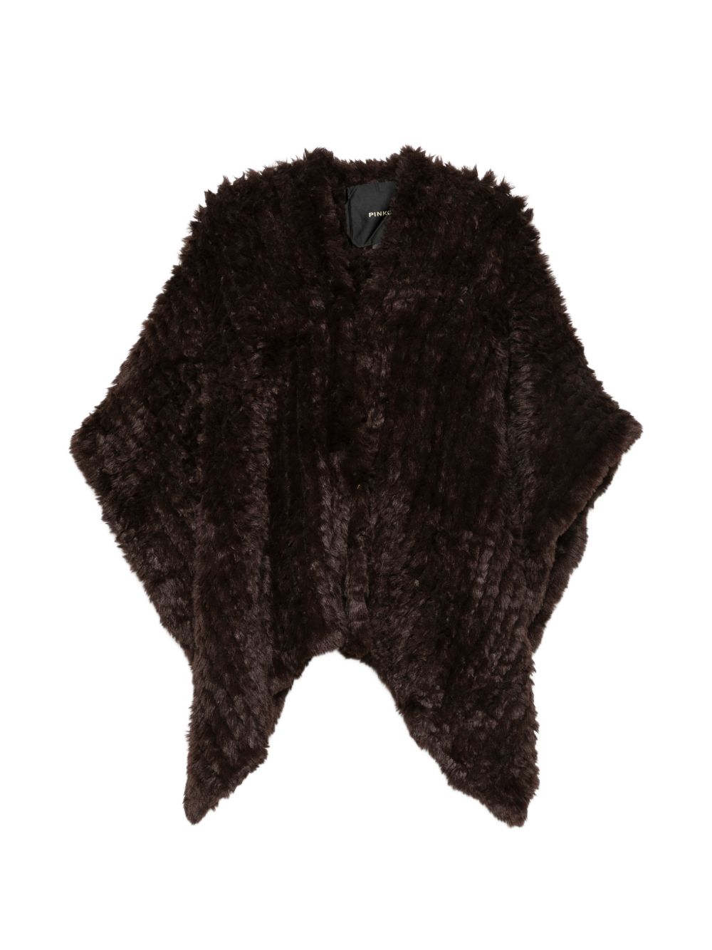 Faux fur cape 107075 A3EHL72 PINKO 