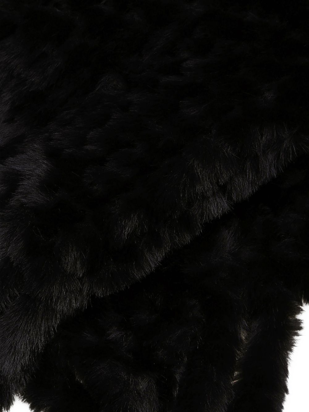 Faux fur maxi scarf 107079 A3EHZ99 PINKO 