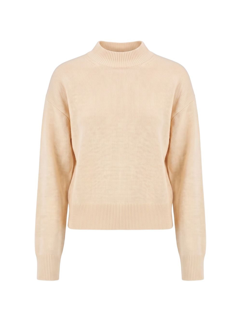 ribbed-trim mock-neck sweater 107205 A3G1C15 PINKO 