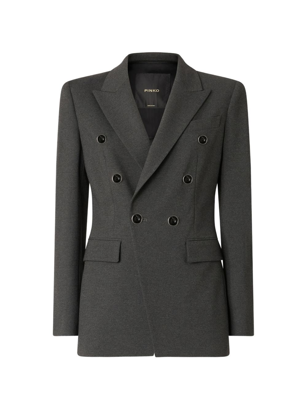 Slim-fit double-breasted jacket 107438 A3AHI76 PINKO 