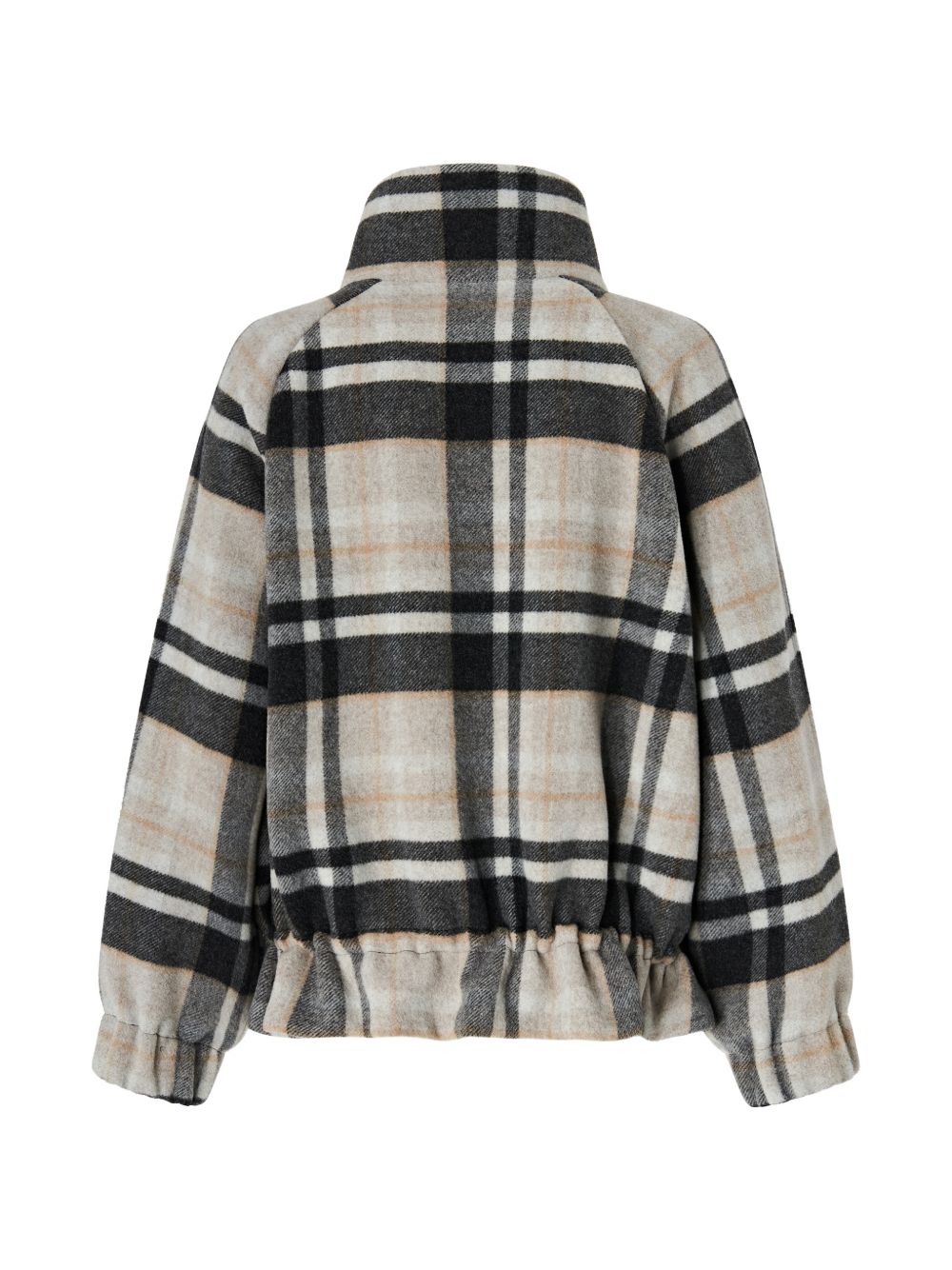 Pea coat with check pattern 107523 A3FWIC9 PINKO 