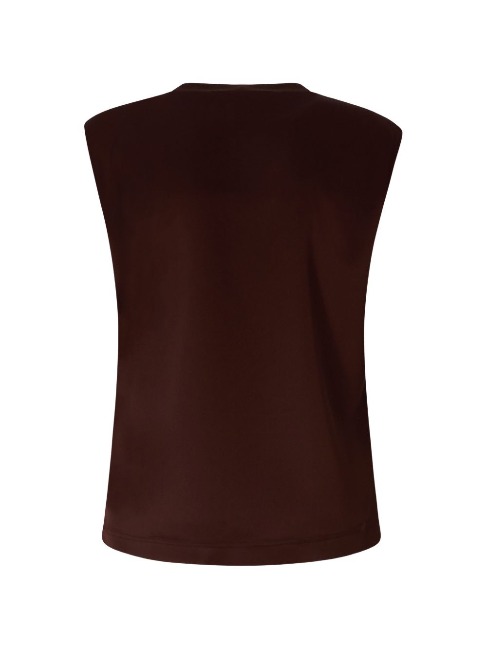 Sleeveless satin blouse 107539 A3GBL86 PINKO 