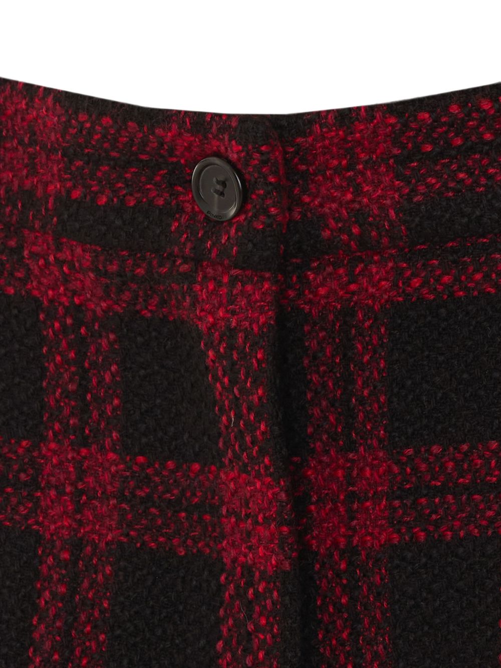 check-pattern knee-length shorts 107591 A3GNZR4 PINKO 