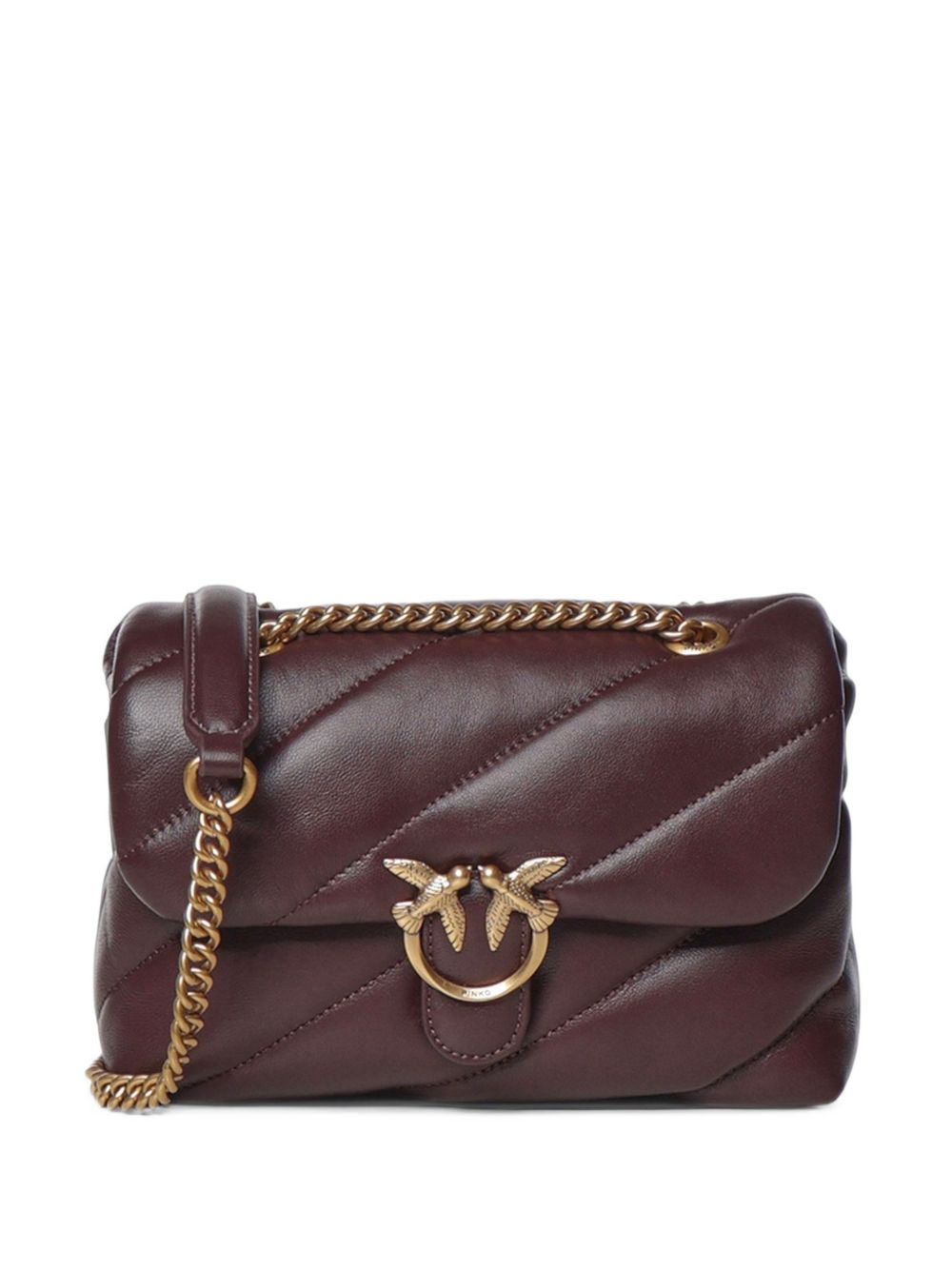 Small Love Puff quilted bag 107617 A0F2W34Q PINKO 