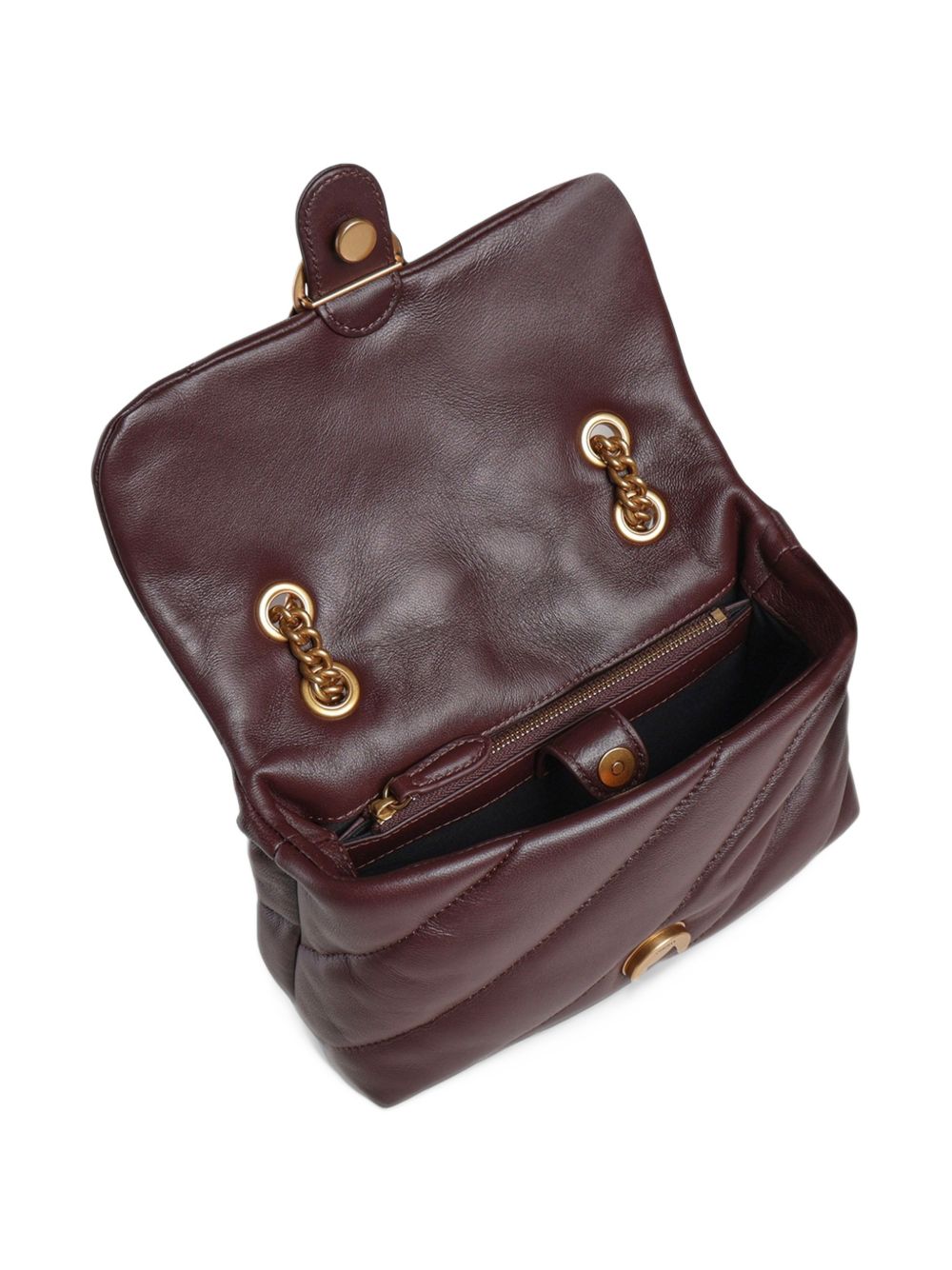 Small Love Puff quilted bag 107617 A0F2W34Q PINKO 