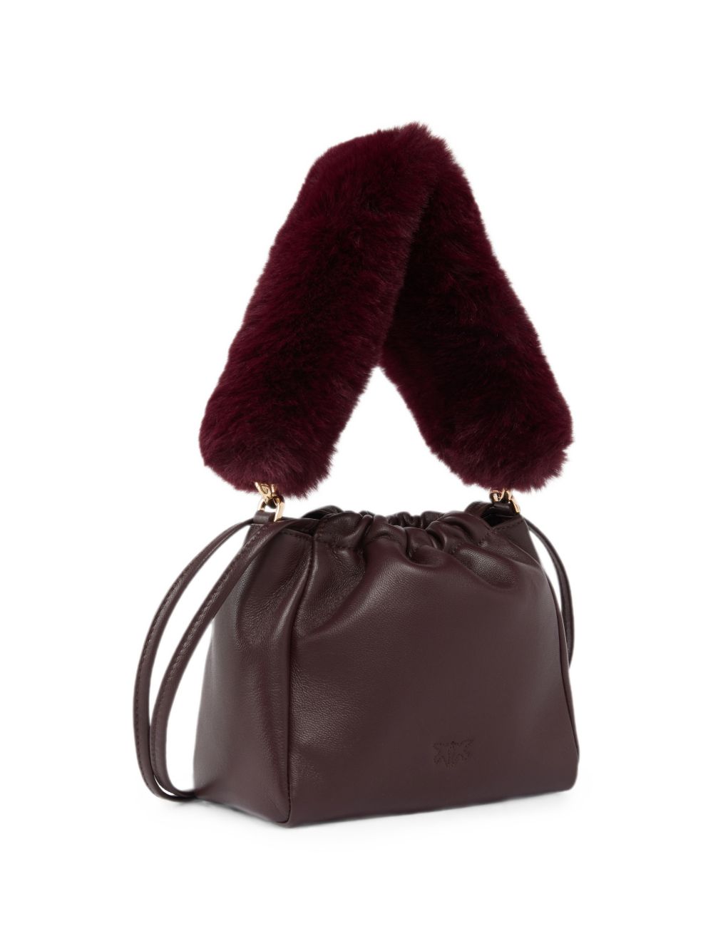 LOVE BIRDS leather bag 107635 A3M7W34Y PINKO 