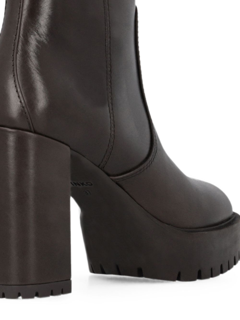 Clara platform block-heel ankle boots SD0577 P001L72 PINKO 