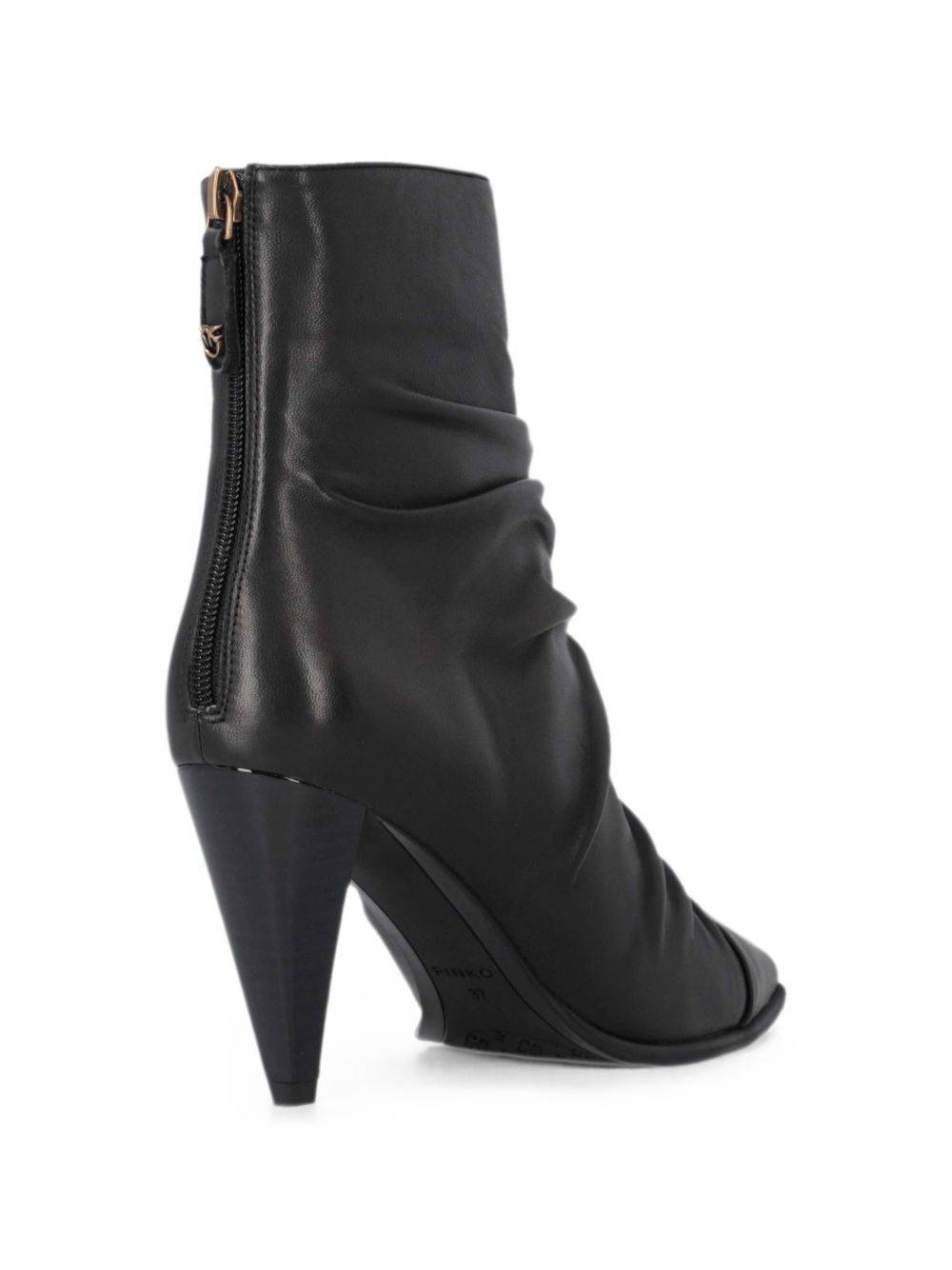 ruched pointed-toe ankle boots SD0587 P003Z99 PINKO 