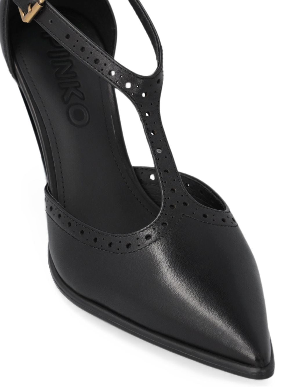brogue-detail T-bar pumps SD0651 P001Z99 PINKO 