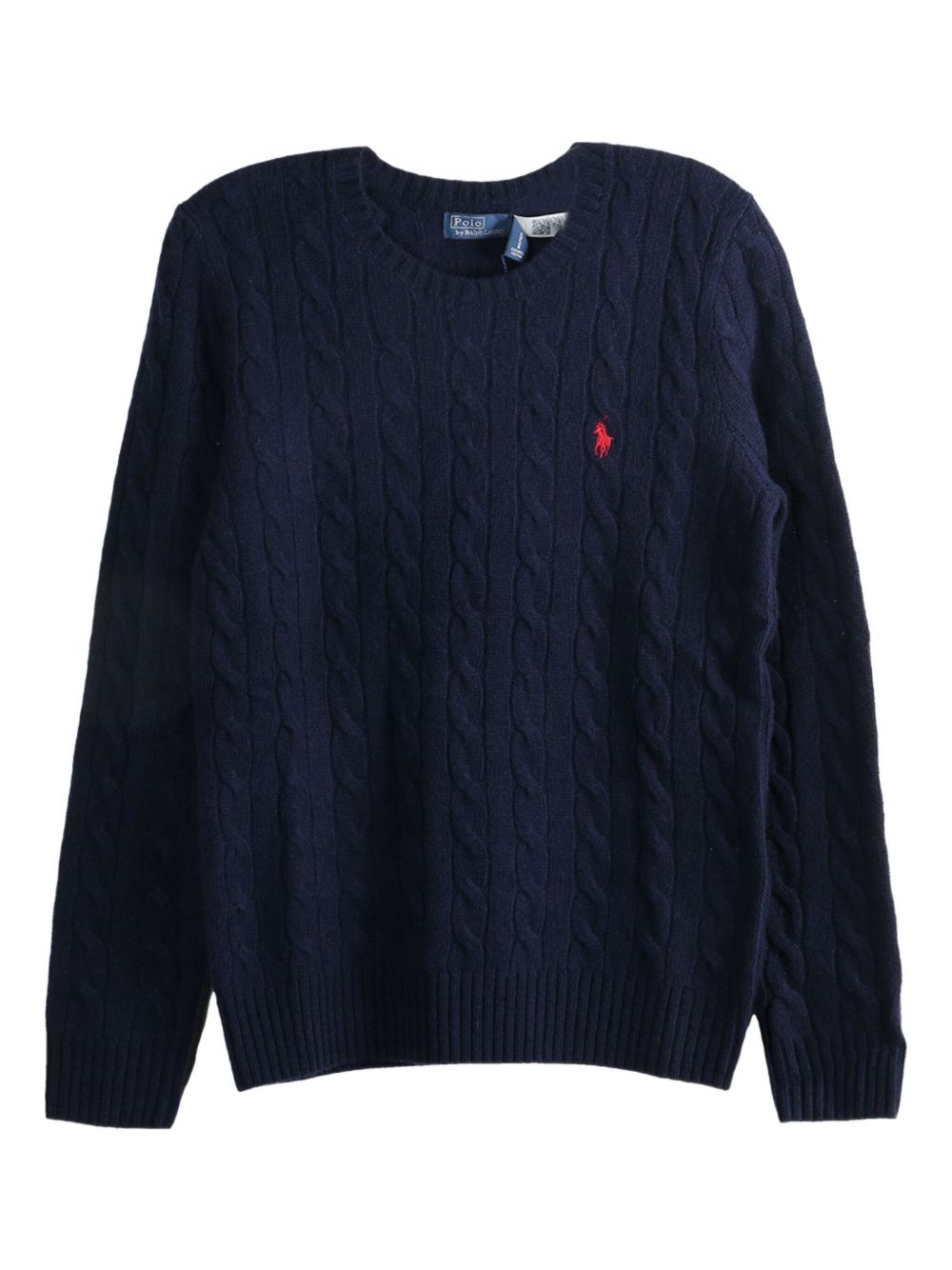cable-knit wool-cashmere jumper 211971865003 HUNTER NAVY POLO RALPH LAUREN 