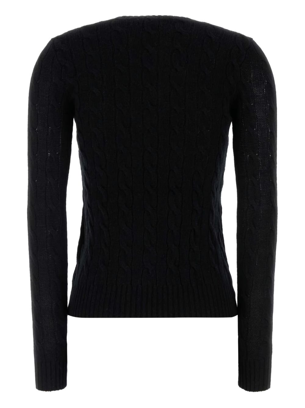 cable-knit wool-cashmere jumper 211971865005 POLO BLACK POLO RALPH LAUREN 