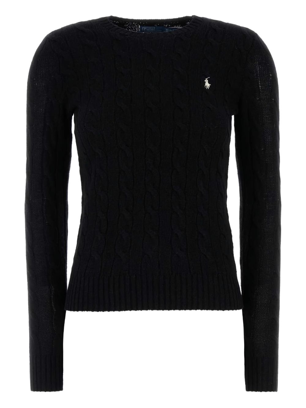 cable-knit wool-cashmere jumper 211971865005 POLO BLACK POLO RALPH LAUREN 