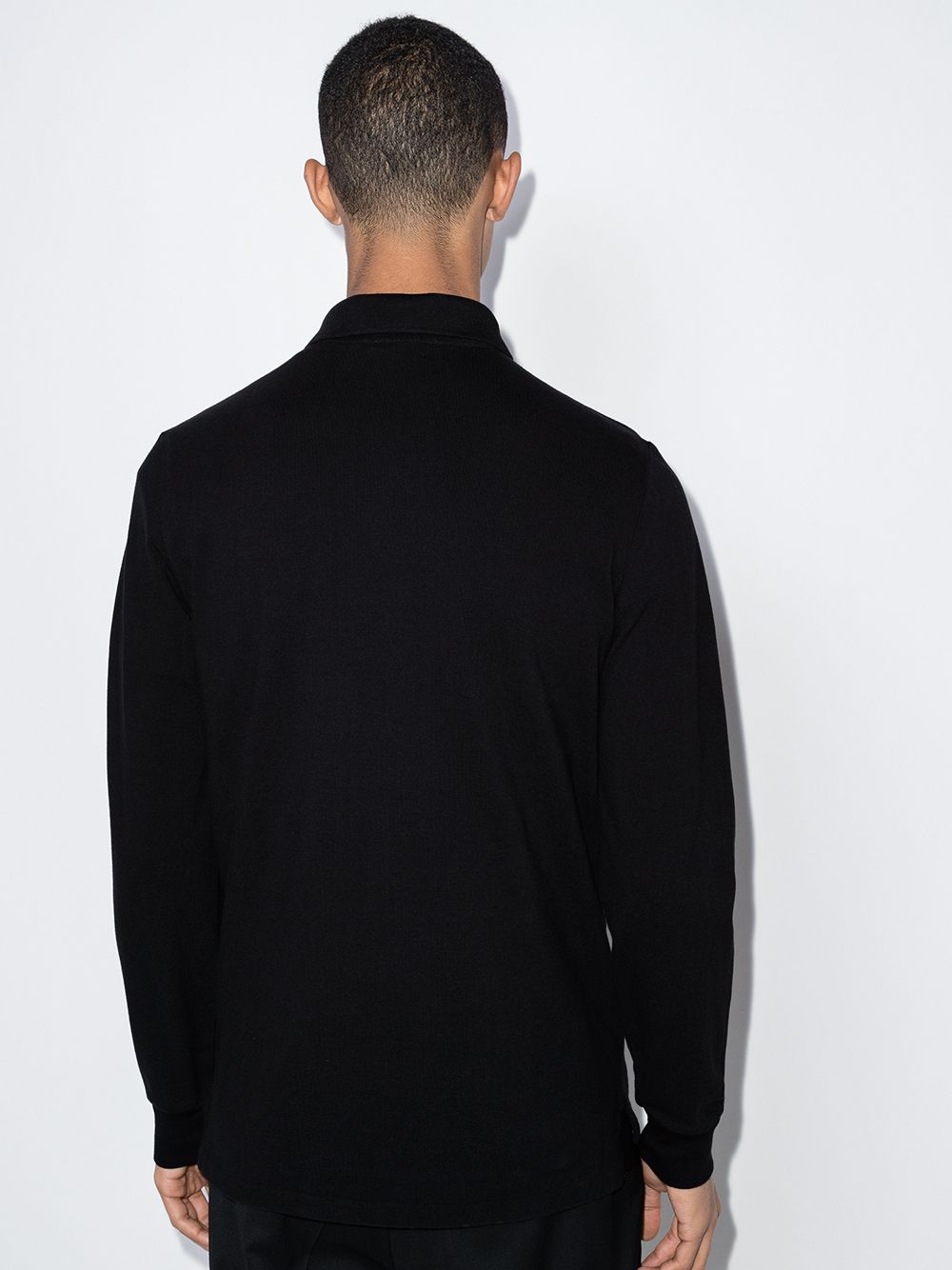 Polo Pony long-sleeve polo shirt 710680790045 POLO BLACK/C3870 POLO RALPH LAUREN 