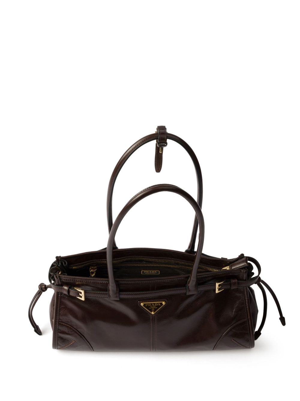BONNIE large leather handbag 1BA4262CYR V-MOMF01D6 PRADA 
