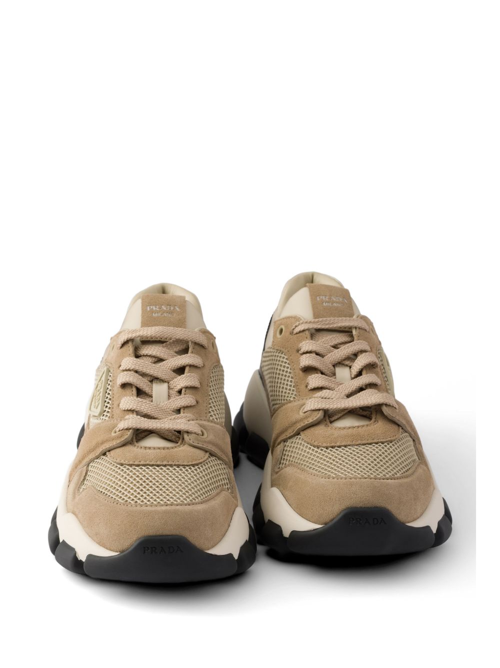 Mesh fabric and suede sneakers 1E506O3KU1 F-045F0F24 PRADA 