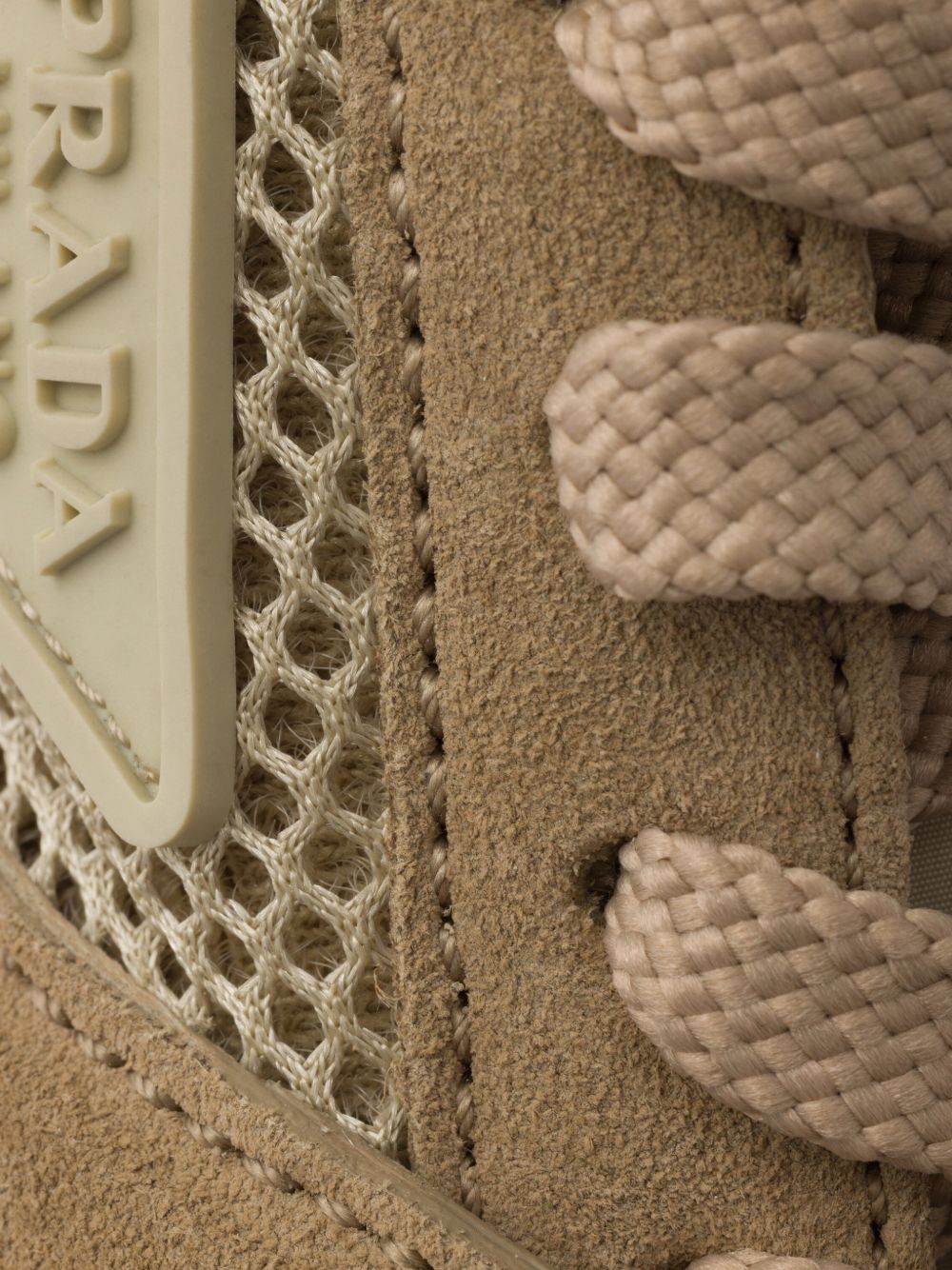 Mesh fabric and suede sneakers 1E506O3KU1 F-045F0F24 PRADA 