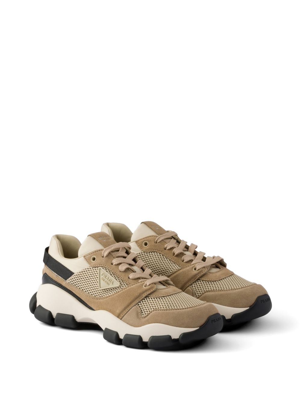 Mesh fabric and suede sneakers 1E506O3KU1 F-045F0F24 PRADA 