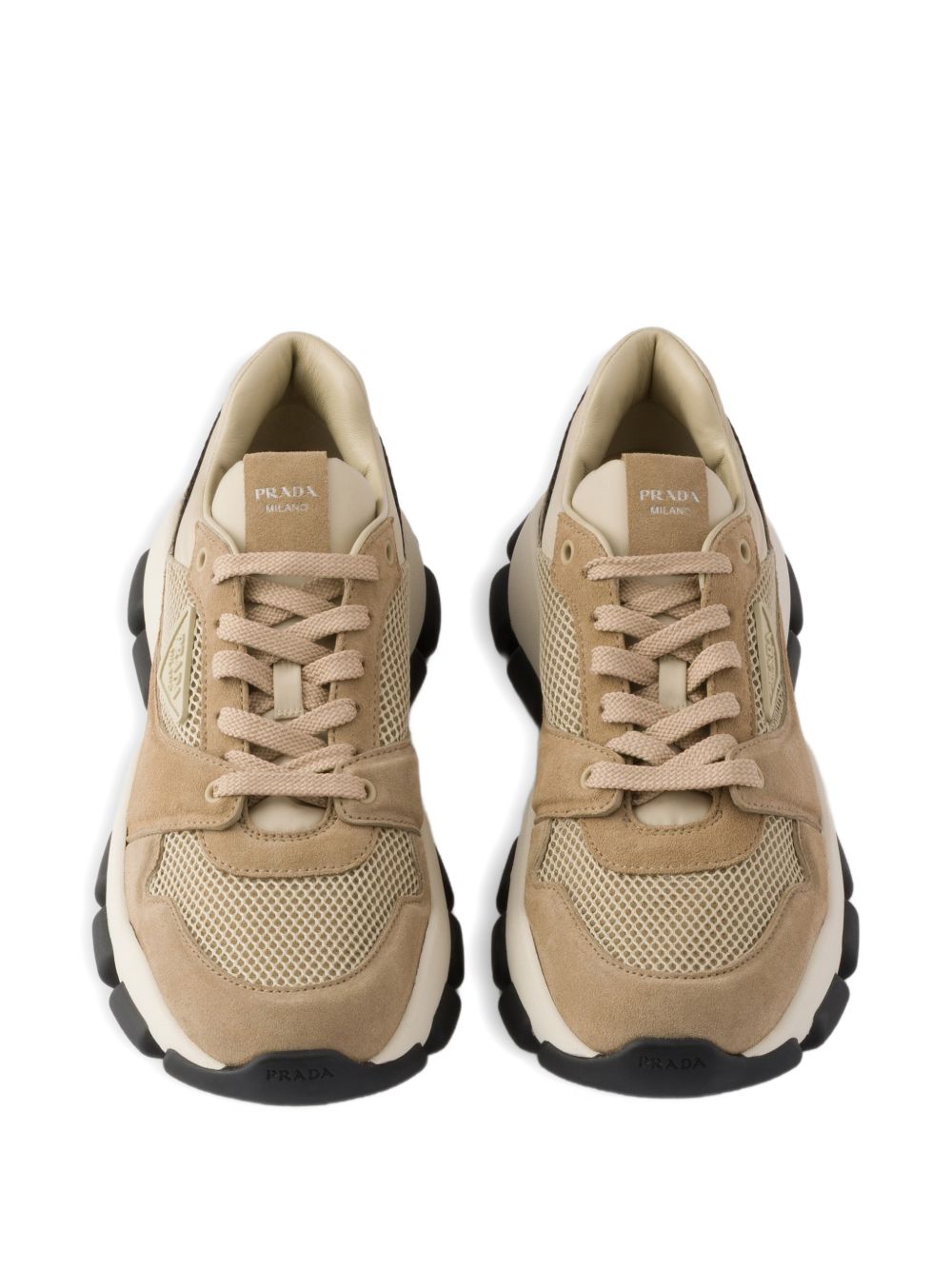 Mesh fabric and suede sneakers 1E506O3KU1 F-045F0F24 PRADA 
