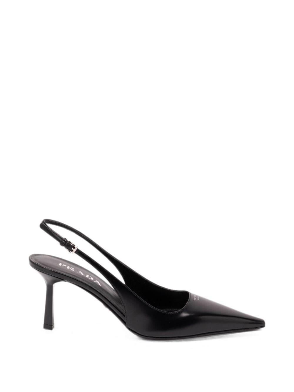 Brushed leather slingback pumps 1I673O055 F-075F0002 PRADA 