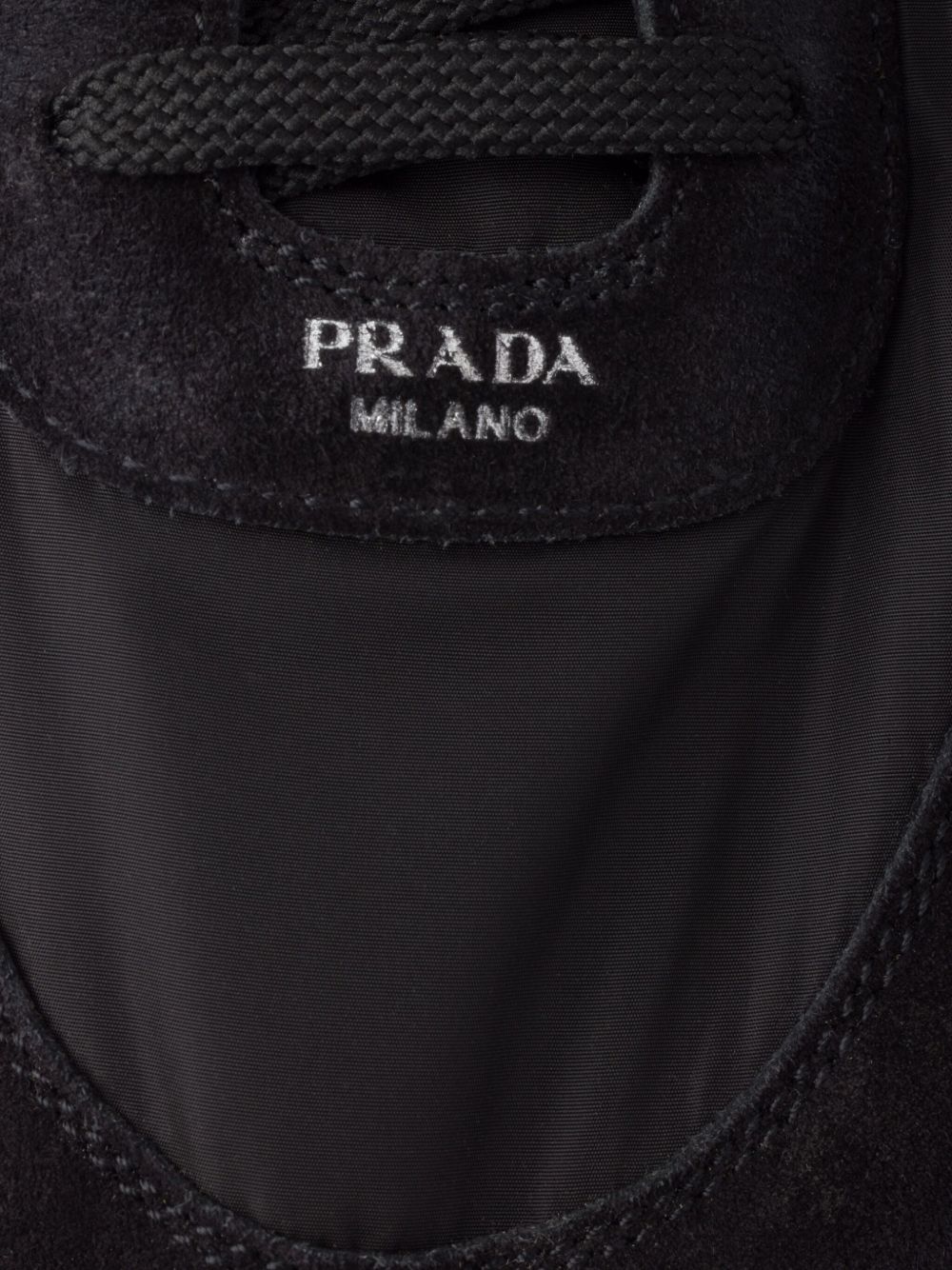 Collapse Re-Nylon and suede sneakers 2EG479D7C F-G001F0002 PRADA 