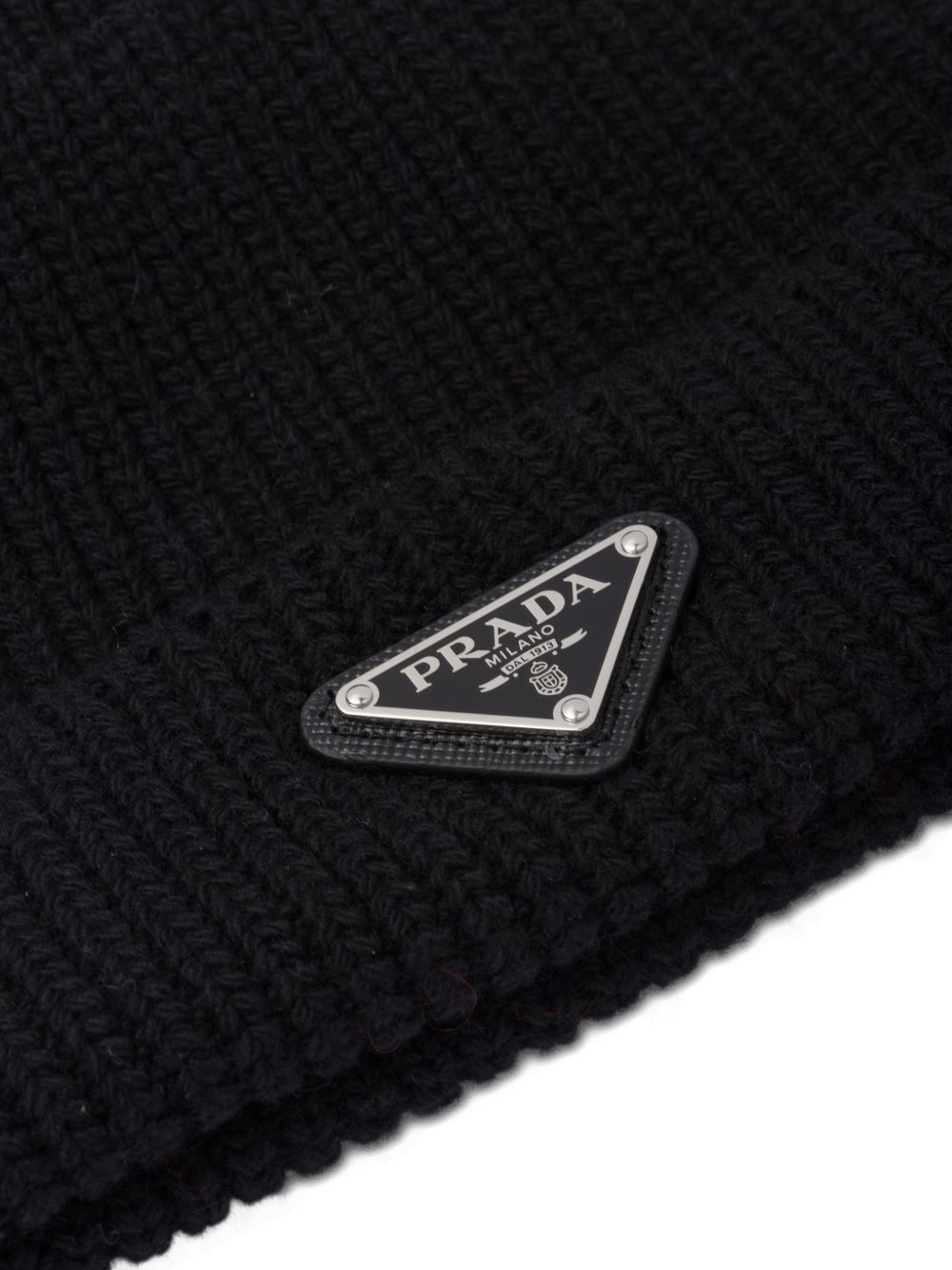 Wool and cashmere beanie 2HC4263IM F0002 PRADA 