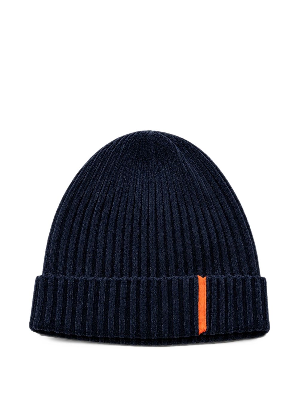 Ribbed-knit beanie hat W26301 VELVET60 RRD 